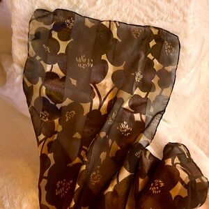 Jessica Floral Sheer Scarf